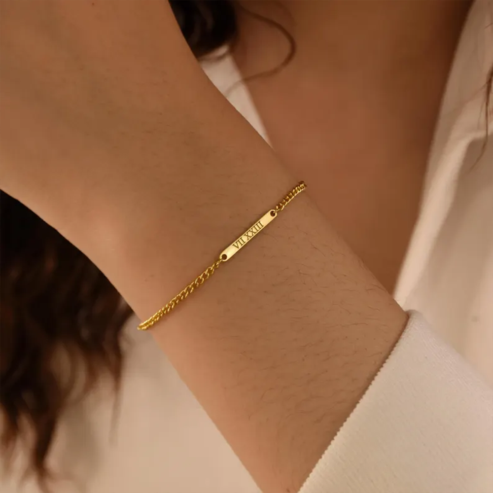 سوار مخصص مخصص بحروف الاسم، سو - مراجعة Women'S Fashion Labels وسعره