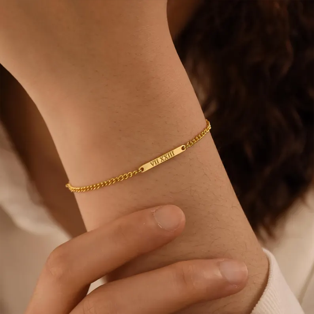 سوار مخصص مخصص بحروف الاسم، سو - مراجعة Women'S Fashion Labels وسعره