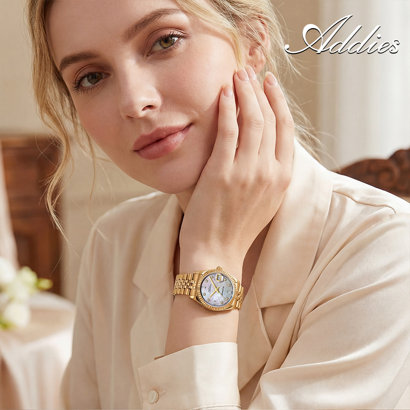 ساعات نسائية كوارتز من ADDIES  - مراجعة Fashion Women Watch وسعره