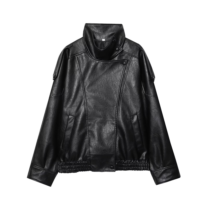 MUJER فو الجلود المرأة سترة سو - مراجعة Women'S Fashion Bomber Jacket وسعره