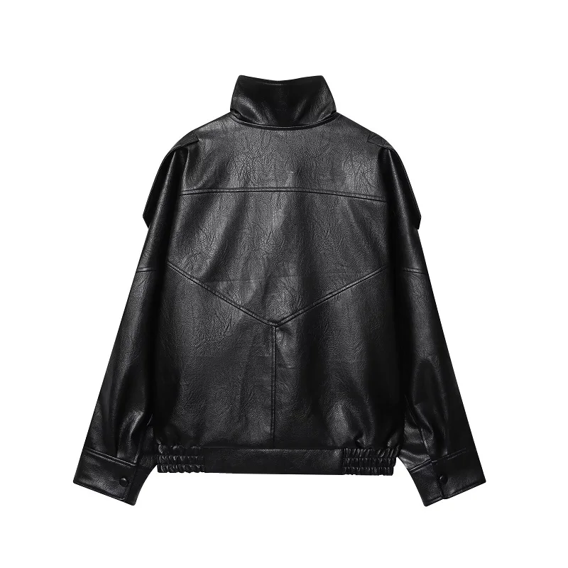 MUJER فو الجلود المرأة سترة سو - مراجعة Women'S Fashion Bomber Jacket وسعره