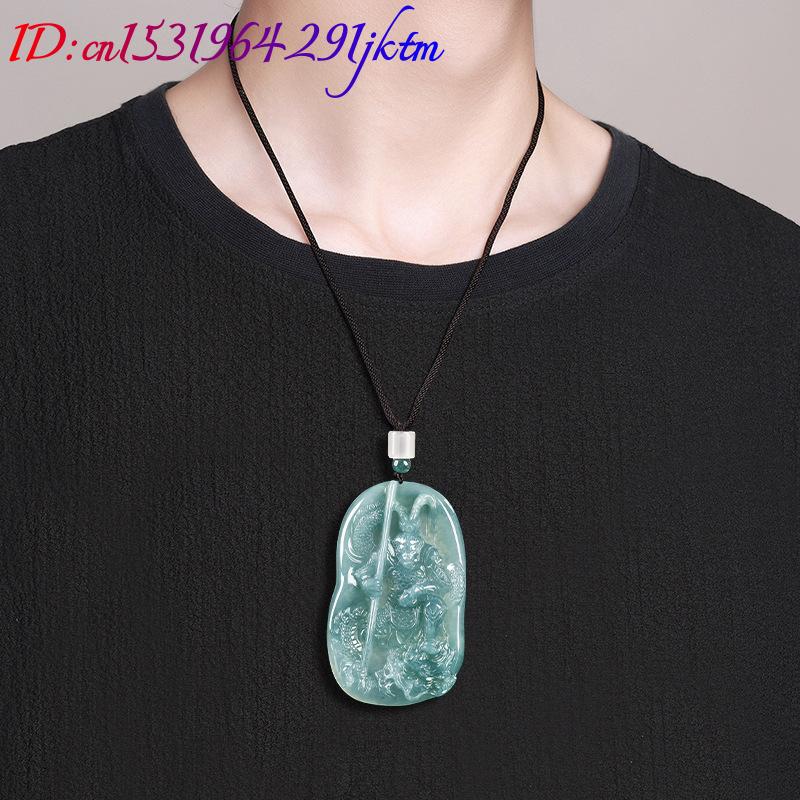 قلادة الملك القرد من اليشم الب - مراجعة Women'S Fashion Gifts وسعره